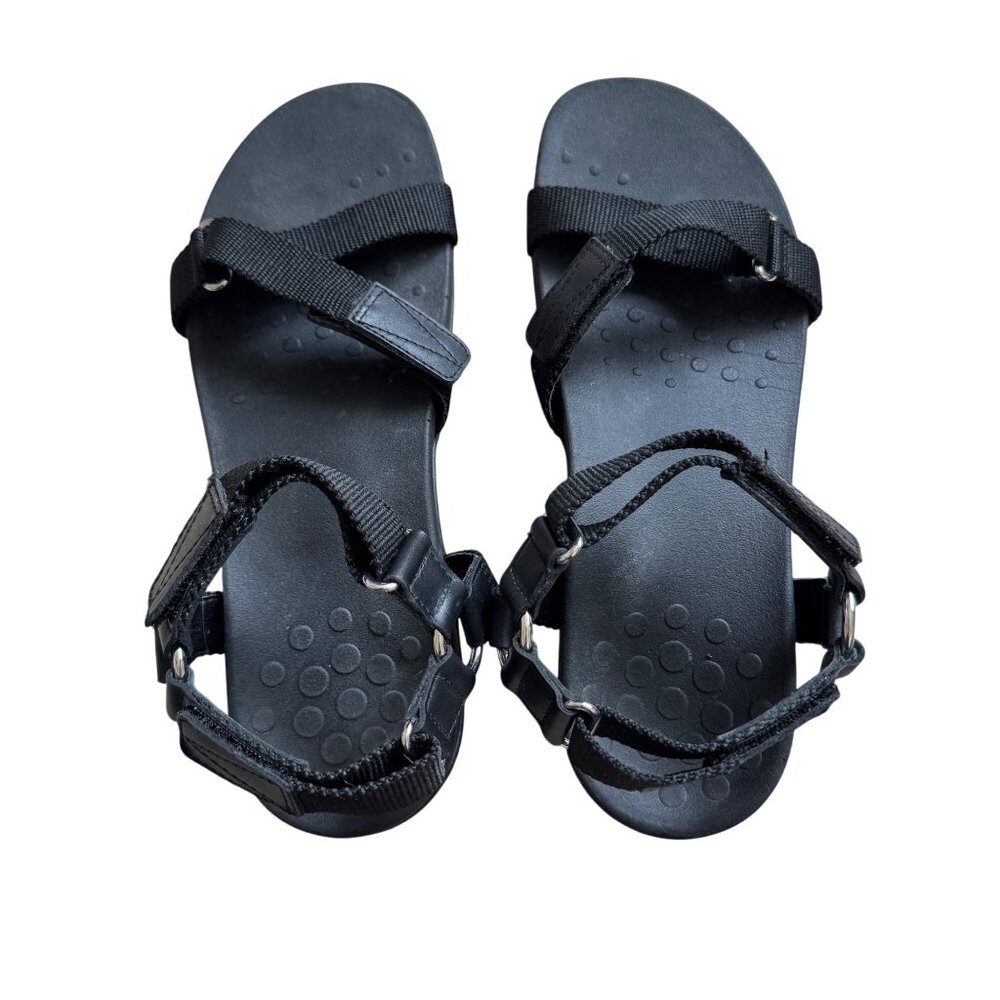 Vionic Womens Black Adjustable Strap Sandals Size… - image 3